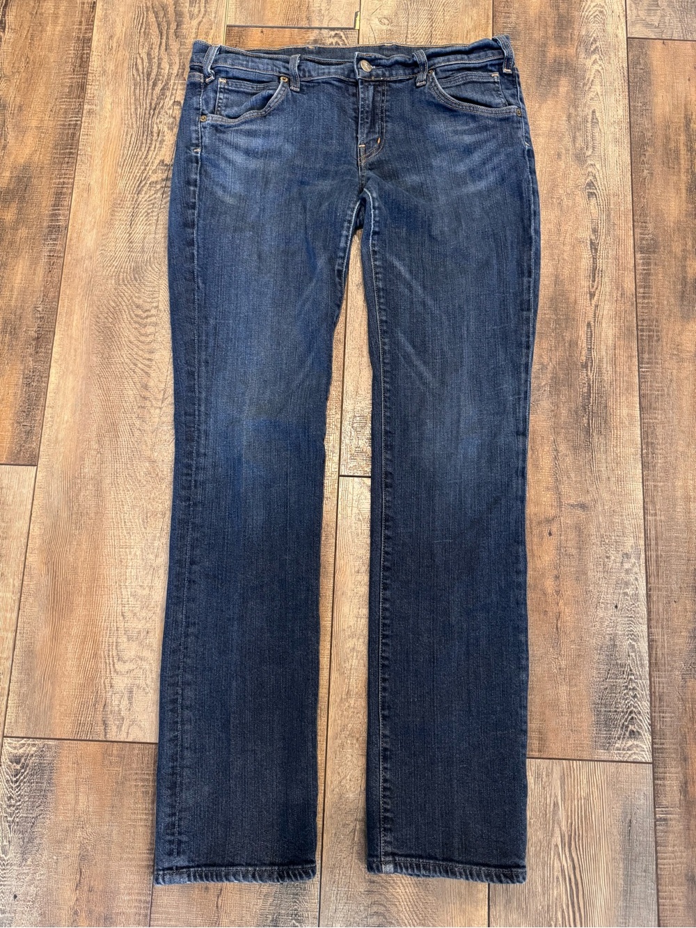 Citizens of Humanity Jackie Horsebit Straight Leg Jeans 32